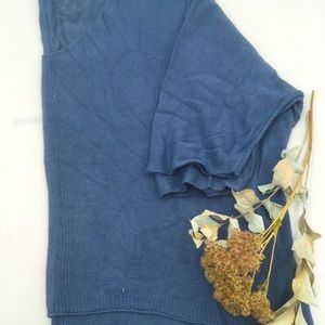 Flowy cornflower blue sweater